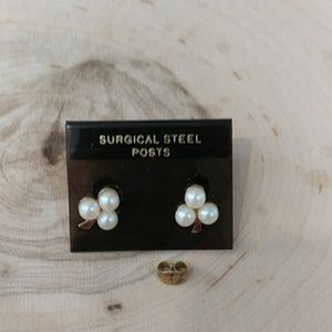 Vintage Clover earrings